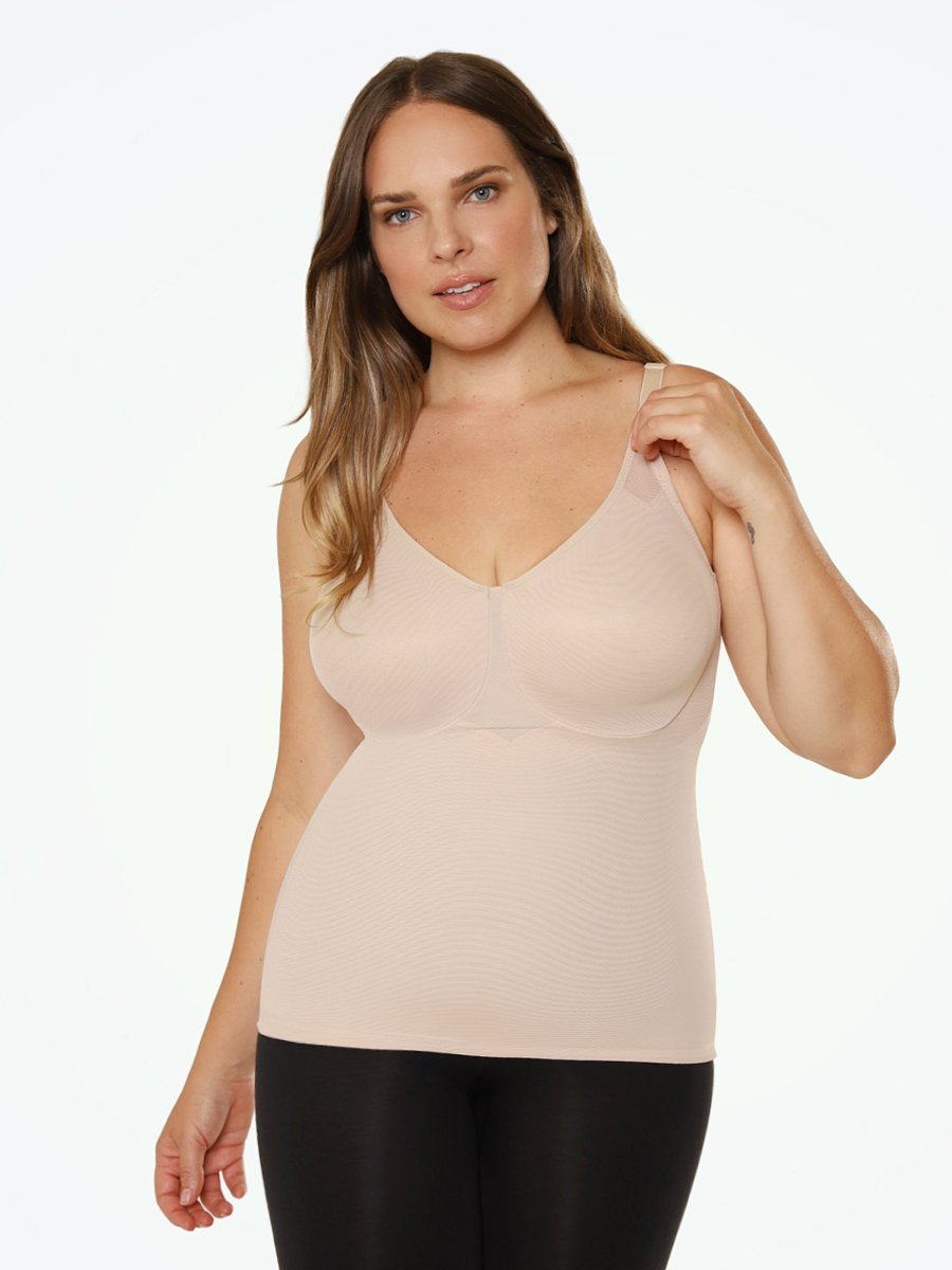 Sheer Mesh Shaping Cami