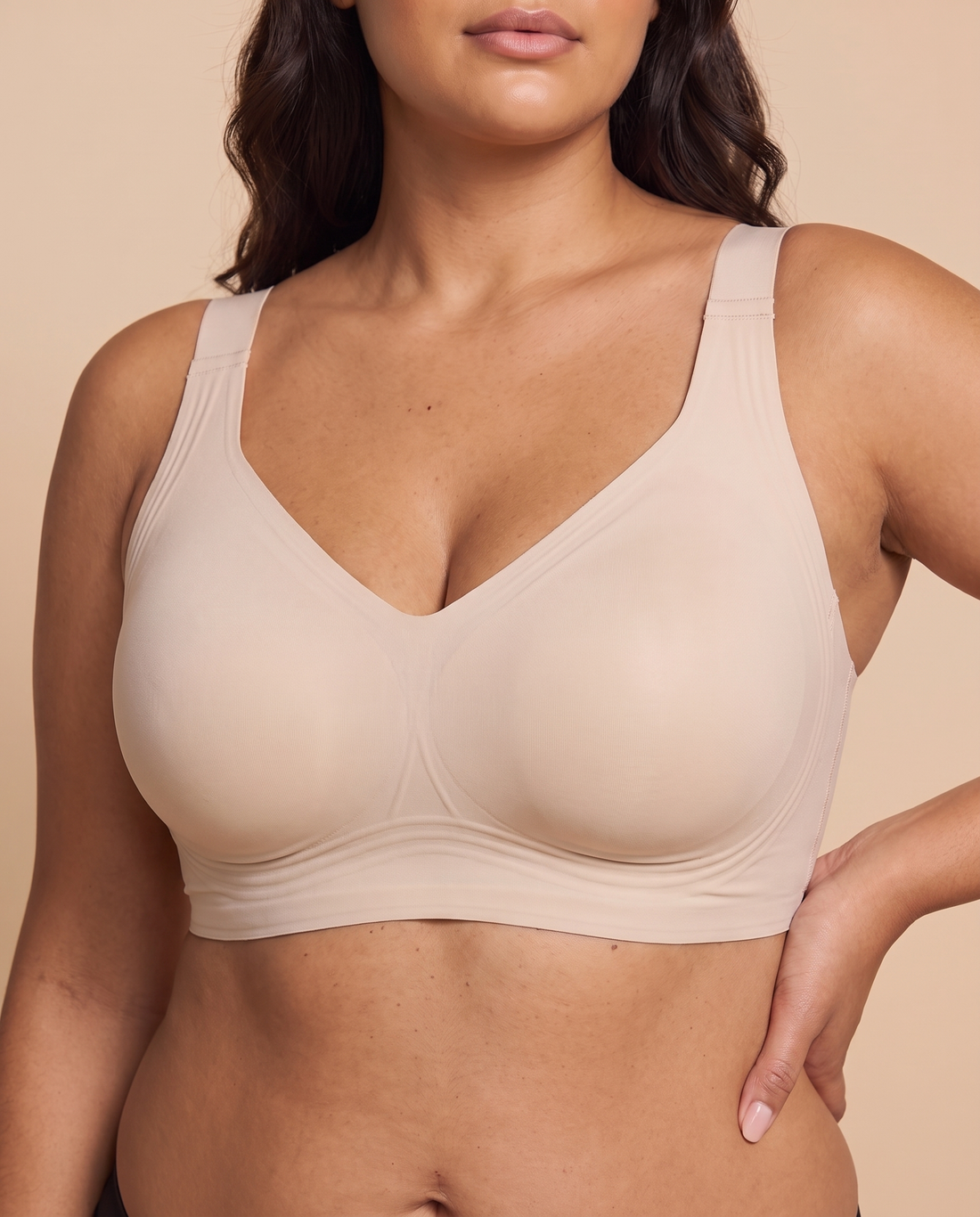Smooth Back Full Support Jelly Bra