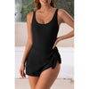 Tummy Control Ruched Swimdress