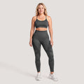 High-Waisted Anti-Cellulite Ankle Leggings