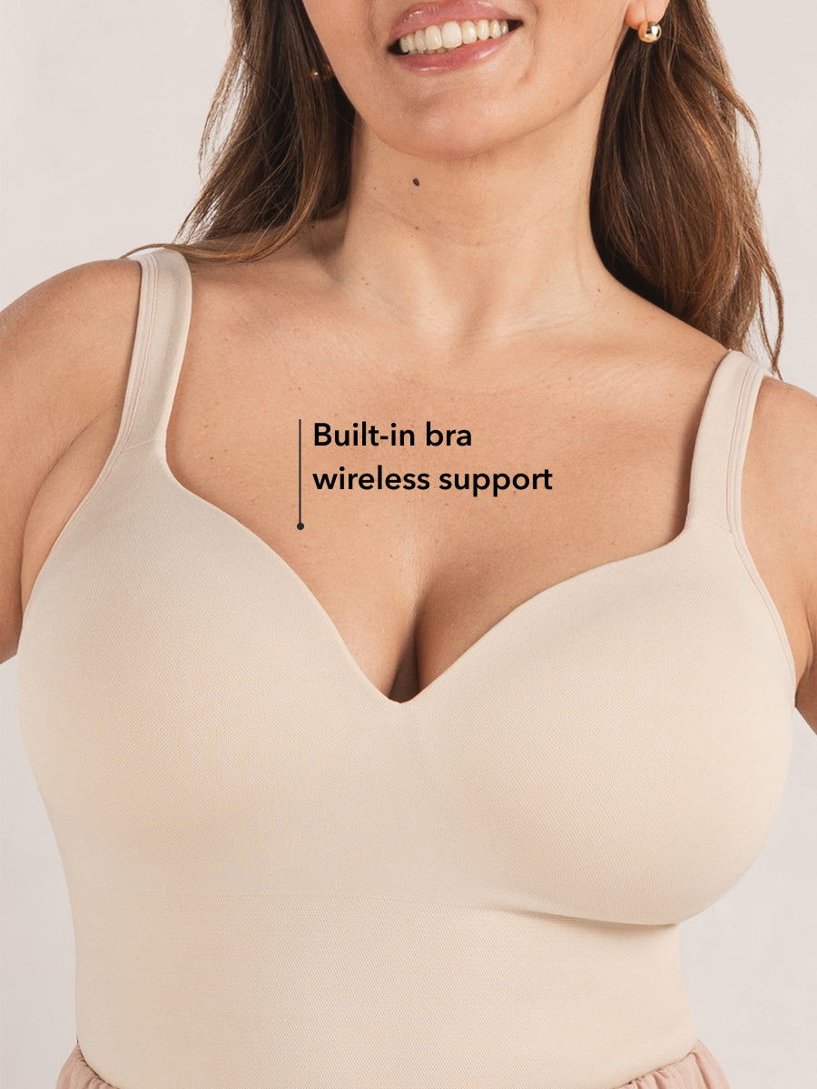 Sweetheart Built-In Bra Smoothing Cami