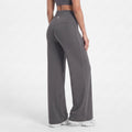High-Waisted Tummy-Control Wide-Leg Leggings