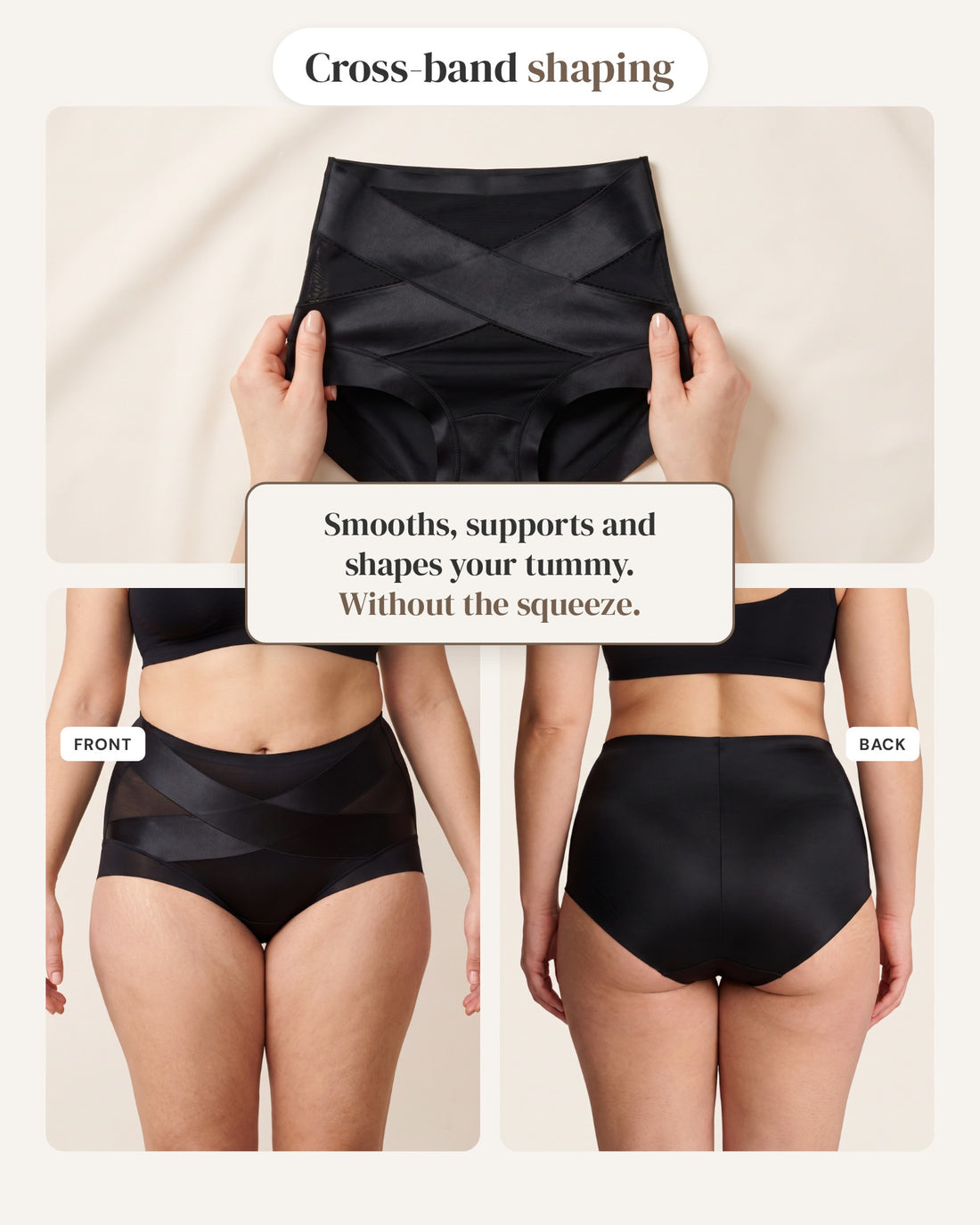 Postpartum Cross-Band Sculpting Brief