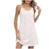 Sleeveless Eyelet Beach Cover-Up