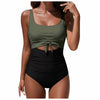 Tummy Control Cutout One-Piece Swimsuit