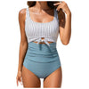Tummy Control Cutout One-Piece Swimsuit