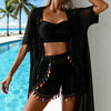 High-Waist 4-Piece Swim Set