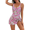 Tummy Control Ruched Swimdress