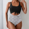 Tummy Control Cutout One-Piece Swimsuit
