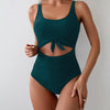 Tummy Control Cutout One-Piece Swimsuit