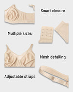 Plus Size Cooling Full Coverage Minimizer Bra