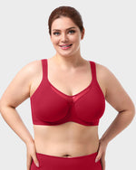 Plus Size Cooling Full Coverage Minimizer Bra