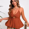 Flowy Tummy-Control Tankini Set