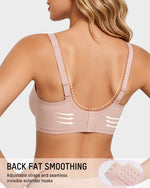 Seamless Deep V Push-Up Wireless Bra