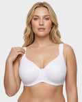 Soft Plus Size Full Coverage Unlined Minimizer Bra