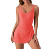 Tummy Control Ruched Swimdress