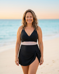 Supportive Tummy-Control Swim Dress