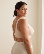 IsoLift Plus Size Soft V-Neck Jelly Bra lifestyle