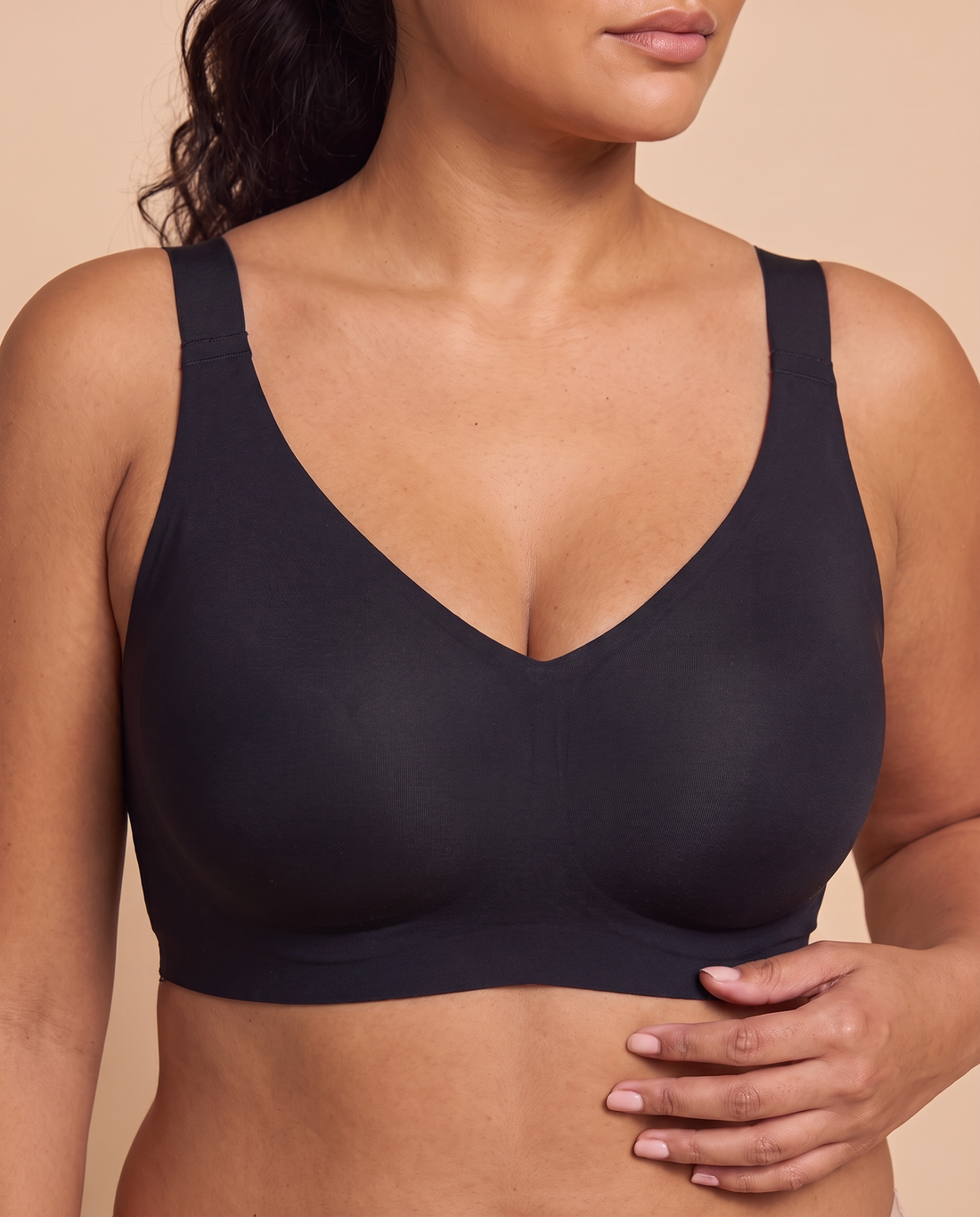 IsoLift Soft V-Neck Full Support Jelly Bra
