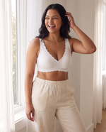 IsoLift Scalloped Deep V Push-Up Jelly Bra lifestyle