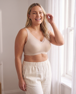 IsoLift Lift & Support Mesh V-Neck Bra lifestyle