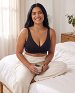 Seamless Deep V Push-Up Wireless Bra lifestyle