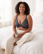 Front Closure Mesh Support Bra lifestyle