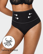 3-Pack High Waisted Tummy Control Briefs