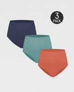 3-Pack High Waisted Tummy Control Briefs